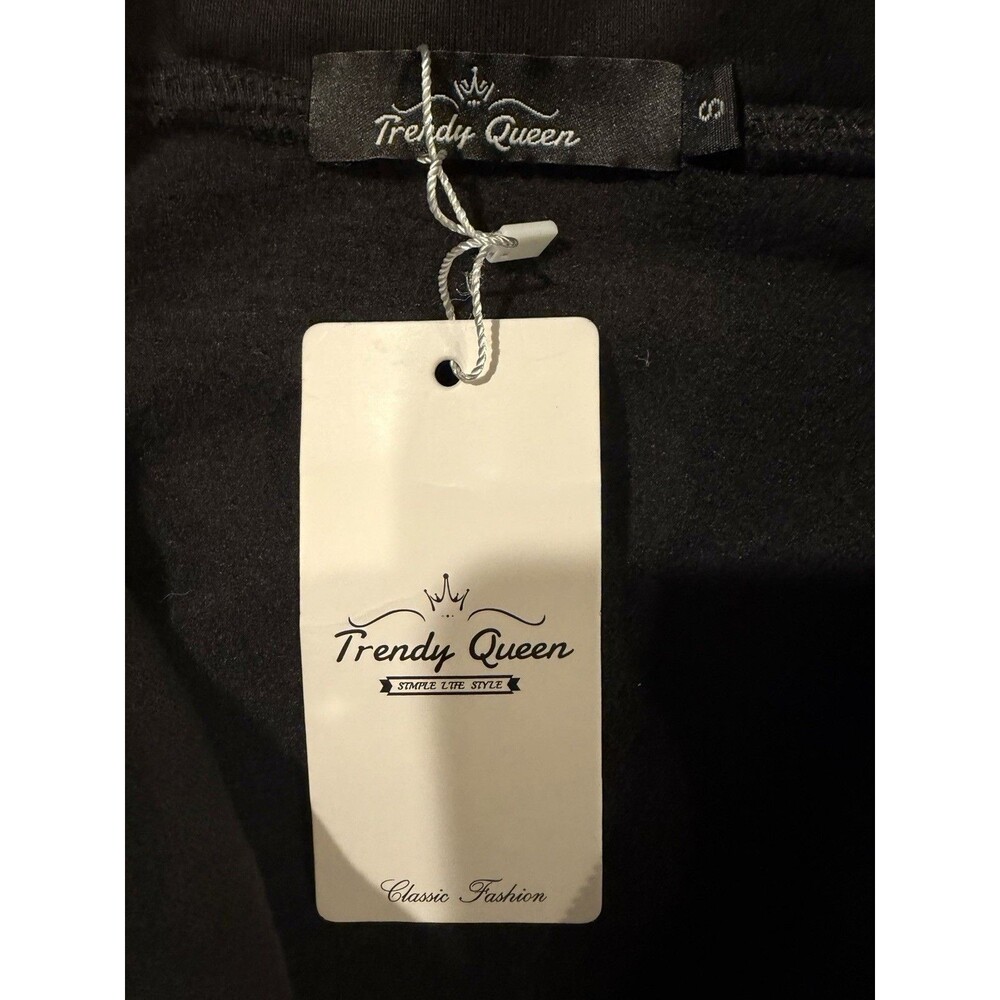 Trendy Queen Zip Up Hoodies For Women Cropped Sweatshirts Fall Y2K Size Small - Picture 8 of 11